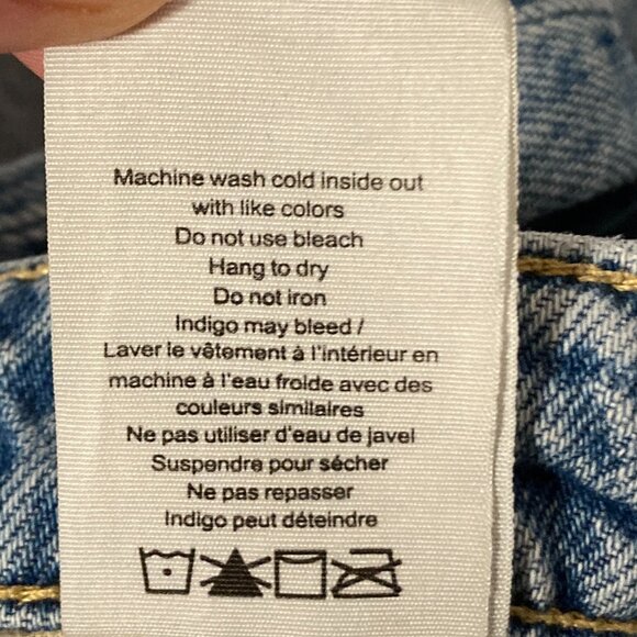 Rag & Bone Alex High Rise Straight Jean Lucy Wash Size 29 - Picture 10 of 10